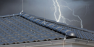 Äußerer Blitzschutz bei Elektro von Pokrowsky in Biebelried