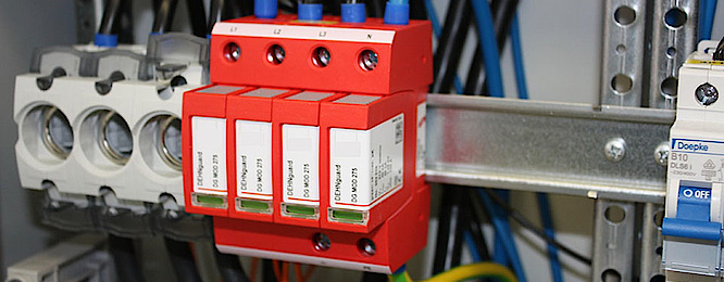 Über­spannungs­schutz bei Elektro von Pokrowsky in Biebelried